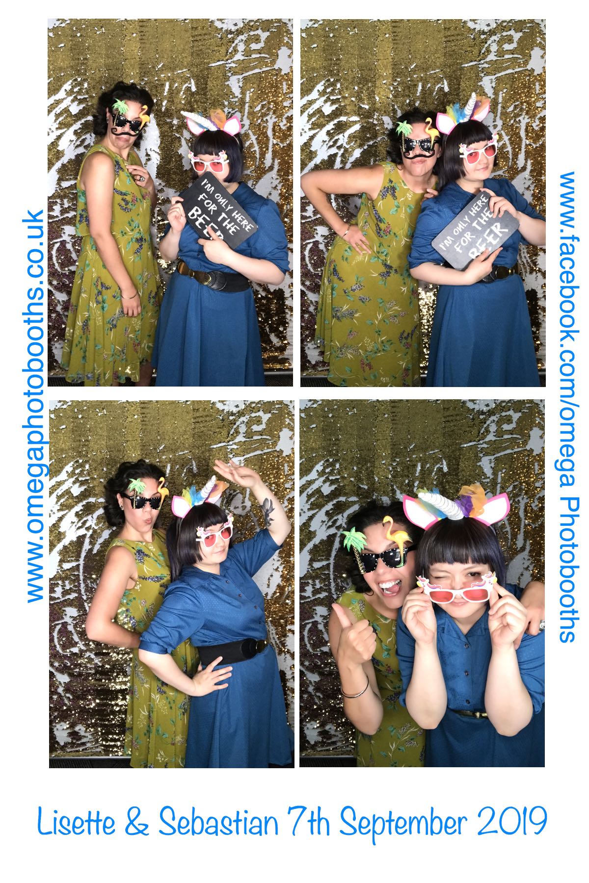Lisette & Sebastian | View more photos from the event at gallery.omegaphotobooths.co.uk/u/Omega-Photobooths/Lisette-Sebastian